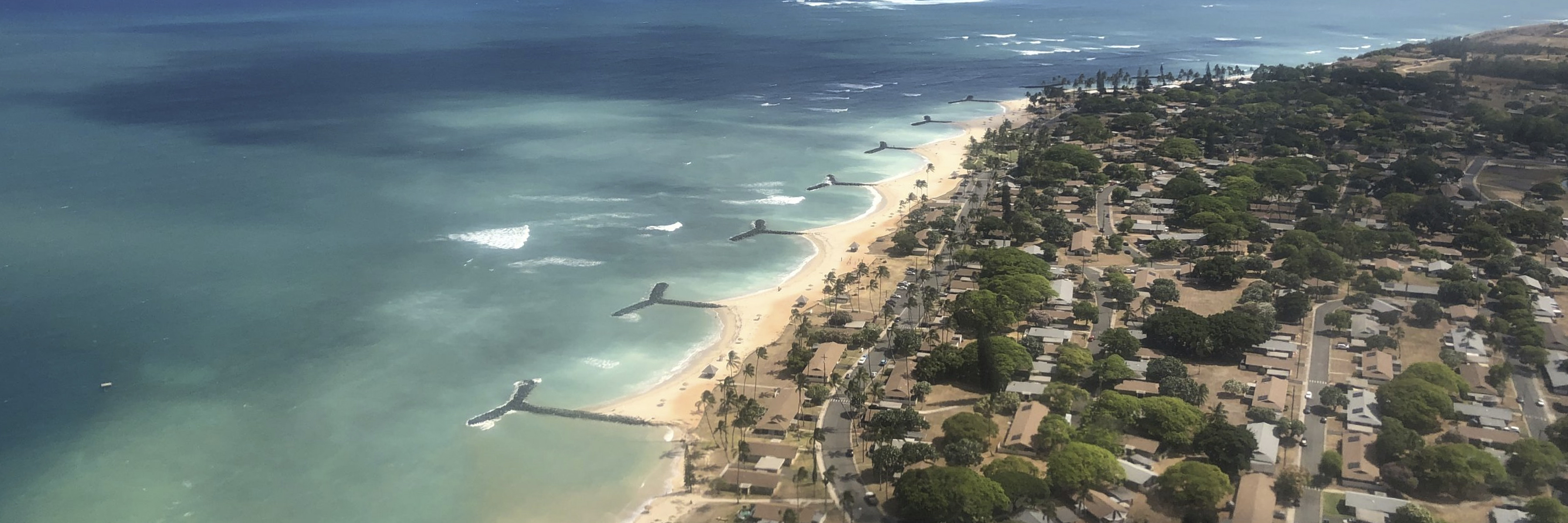 Aerial View Iriquois Point at Ewa Beach